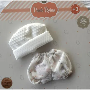 Doplněk pro panenku Obleček na miminko - chlapečka Alda od firmy Paola Reina (Obleček na Los Peques 21 cm)