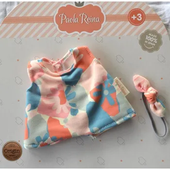 Doplněk pro panenku Obleček na miminko - holčičku Bertu od firmy Paola Reina (Obleček na Los Peques 21 cm)