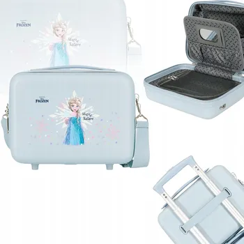 Podprsenka Cestovný kozmetický kufrík DISNEY FROZEN Magic Ice Azul, 21x29x15cm, 9L,