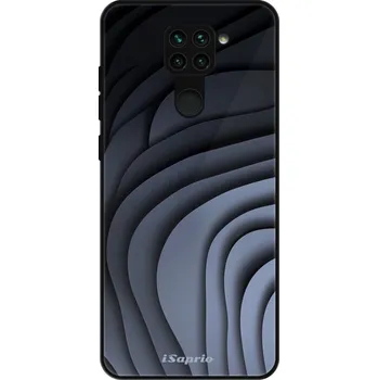 Pouzdro na mobilní telefon Lesklé pouzdro Exclusive iSaprio - Dark Waves 10 - Xiaomi Redmi Note 9