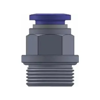 Příslušenství ke kompresoru Přímá vsuvka s vnějším závitem M16X1,5 pro hadici 12 mm