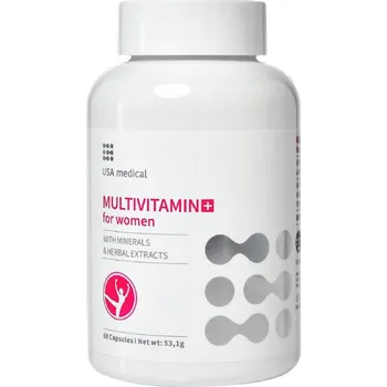 Fitness strava USA medical Multivitamin For Women 60 kapslí