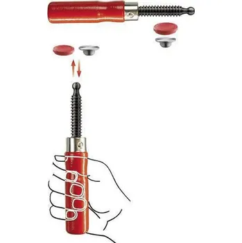 Truhlářská svěrka Dřevěná rukojeť vč. výměnné přítlačné desky (pro šroubové svěrky TG s vyložením 140-175 mm / TGK / ≥GZ30 / ≥GM30Z) Bessey 3101390