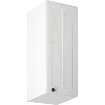 Kuchyňská skříňka Nábytek PEGAS s.r.o. Kuchyňská horní skřínka PROWANSJA G30 - Pravá, Bílá/Borovice Andersen