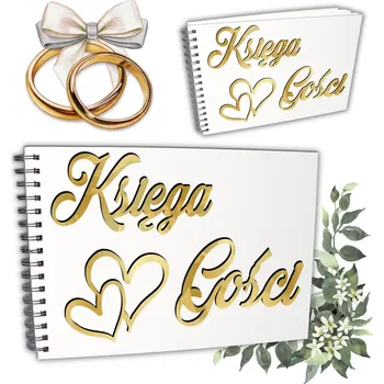 Svatební dekorace SVATEBNÍ HOSTINA KNIHA HOSTŮ SVATBA DŘEVĚNÝ SUVENÉR ELEGANTNÍ ELEGANTNÍ