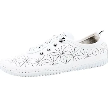 Dámské mokasíny Dámské celokožené mokasíny KREMARA 032-1654-9 white Velikost: 39