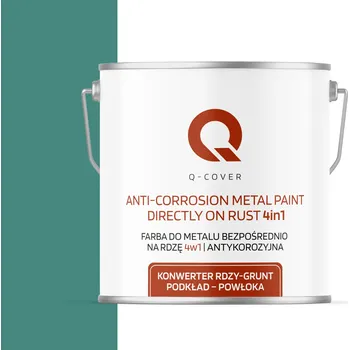 barva na kov BARVA NA KOV NA REZ ALUMINIUM POZINK 4v1 TYRKYSOVÁ MÁTOVÁ RAL 6033 MAT 5L