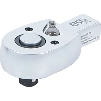 Klíč BGS 2819, Nástrčná přepínací ráčna | 6,3 mm (1/4") | upnutí 9 x 12 mm