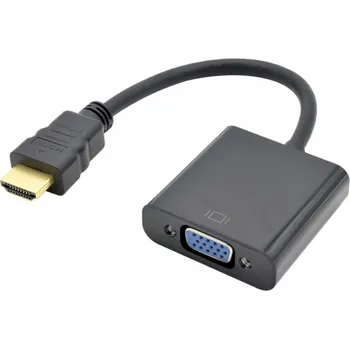 Video kabel VGA F-HDMI M adaptér 15 cm.