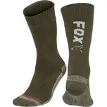 Fox Ponožky Collection Socks Zeleno Stříbná Black / Orange Thermolite long sock 10 - 13 (Eu 44-47)