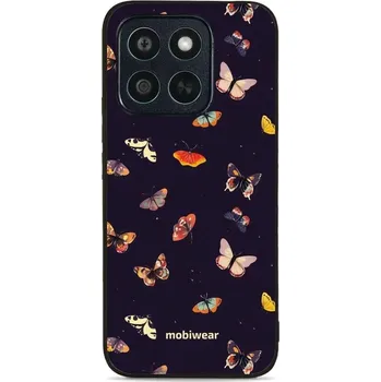 Pouzdro na mobilní telefon Lesklý kryt Mobiwear Glossy - Honor X8c - GP78G Barevní motýlci (Prémiové lesklé pouzdro, obal, kryt Mobiwear Glossy na mobil Honor X8c - GP78G Barevní motýlci, materiál Plast + TPU silikon - krytí po všech stranách, neošoupatelný potisk, tenké provedení,