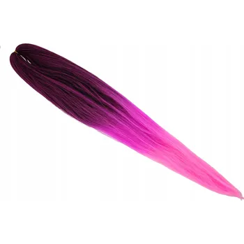 Příčesek SYNTETICKÉ VLASY KANEKALON SOFT OMBRE BAREVNÉ UMĚLÉ COPÁNKY K3K.025