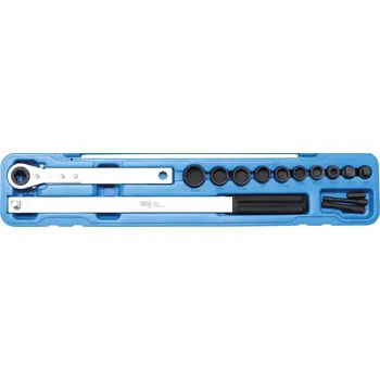 Sada nářadí BGS 1706, Sada pro montáž a demontáž drážkovaného klínového řemene | 10 mm (3/8") + 12,5 mm (1/2")