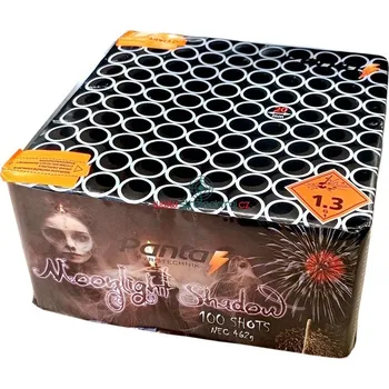 Zábavní pyrotechnika Pyrotechnika Kompakt 100ran / 20mm Moonlight Shadow