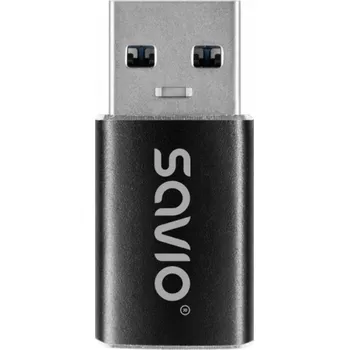 Datové redukce Savio USB-C 3.1 (F) - USB-A 3.1 (M) adaptér AK-81