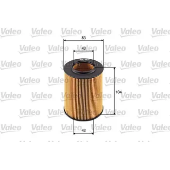 Filtr do auta Olejový filtr VALEO 586527