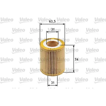 Filtr do auta Olejový filtr VALEO 586510