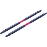 Sada japonských oboustranných šroubovacích bitů PH2 SK11 - 2 ks - HRC62 - 150 mm