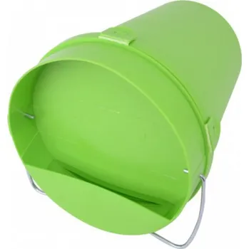 napáječka pro hospodářská zvířata Agrofortel Kbelíková napáječka pro slepice a drůbež zelená 6 l