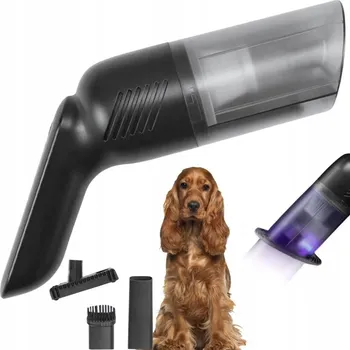 Vysavač VYSAVAČ S UV LAMPOU BEZDRÁTOVÝ RUČNÍ PRO ODSTRAŇOVÁNÍ SRSTI PSA KOČKY