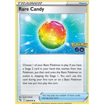 Karetní hra PGO 069/078 Rare Candy - Pokémon GO Stav: Near Mint, Verze: NORMAL