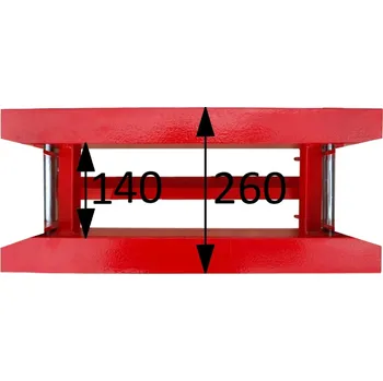 Dílenský lis Matabro MB-P30TAH, Hydraulicko-pneumatický lis 30t s posuvným pístem