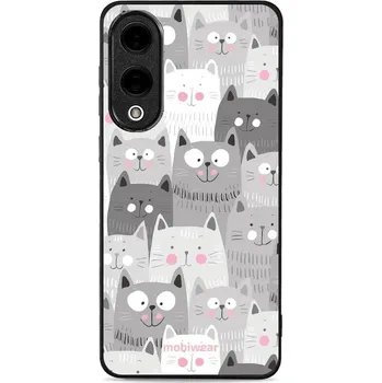 Pouzdro na mobilní telefon Lesklý kryt Mobiwear Glossy - Samsung Galaxy S25 Edge - G045G - Kočičky (Prémiové lesklé pouzdro, obal, kryt Mobiwear Glossy na mobil Samsung Galaxy S25 Edge - G045G - Kočičky, materiál Plast + TPU silikon - krytí po všech stranách, neošoupatelný potisk,)