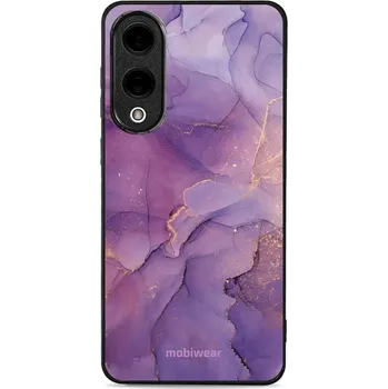 Pouzdro na mobilní telefon Lesklý kryt Mobiwear Glossy - Samsung Galaxy S25 Edge - G050G - Fialový mramor (Prémiové lesklé pouzdro, obal, kryt Mobiwear Glossy na mobil Samsung Galaxy S25 Edge - G050G - Fialový mramor, materiál Plast + TPU silikon - krytí po všech stranách,)