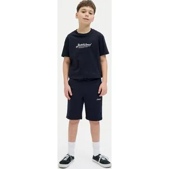 Pánské kraťasy Jack & Jones Sportovní kraťasy Gordon 12270663 Tmavomodrá Slim Fit 152