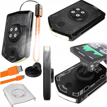 Cyklosvítilna LED Světlo na Kolo s Powerbankou 5000mAh, Hliníkové, Přední, IPX6