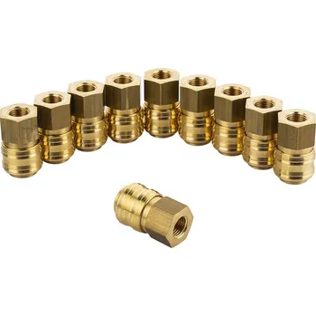 Příslušenství ke kompresoru RQS 05-02-12, Rychlospojky 1/4" s vnitřním závitem, typ 26, sada 10 ks