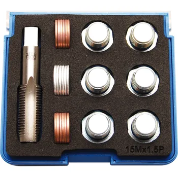 Ruční nářadí BGS 157, Sada pro opravu závitů olejových van | M15 x 1,5 mm
