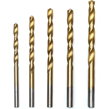 Vrták Vrtáky z rychlořezné oceli a nitridu titanu 13 ks, 1,5 - 6,5 mm, TA1028