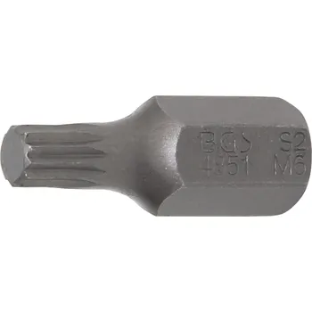 Bit BGS 4851, Bit | Délka 30 mm | pohon vnější šestihran 10 mm (3/8") | vnitřní tisícihran (pro XZN) M6