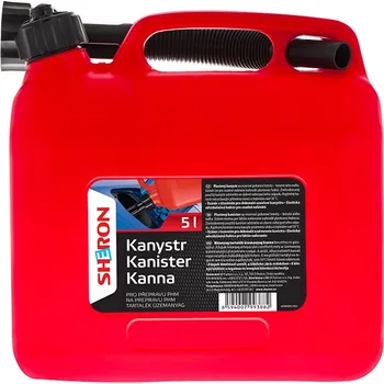 Kanystr SHERON Kanystr na PHM 5 lt červený