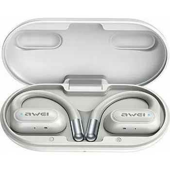 Sluchátka AWEI Bluetooth 5.4 T93 OWS sluchátka bílá