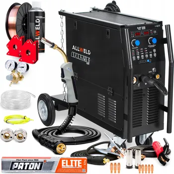 Svářečka POLOAUTOMATICKÁ SVAŘOVACÍ JEDNOTKA SPARTUS EASY MIG 320 SYNERGIE MMA MIG/MAG