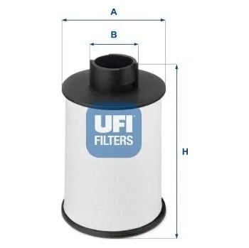 Auto-moto Palivový filtr UFI 60.H2O.00