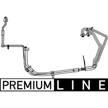 Vedení klimatizace Vysokotlaké / nízkotlaké vedení, klimatizace MAHLE AP 109 000P