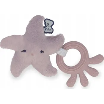 KALOO Silikonové kousátko s plyšovou hvězdicí - dárkové balení