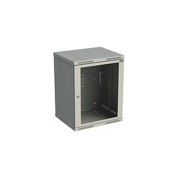 Rozvaděč Solarix SENSAD-15U-65-11-G Rozvaděč nástěnný SENSA 15U 500mm, dveře sklo, RAL 7035, SENSA-15U-65-11-G