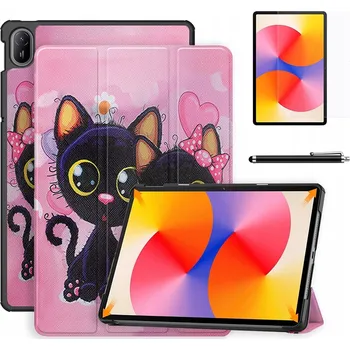 Pouzdro na tablet GRAFICKÉ POUZDRO + SKLO + DOTYKOVÉ PERO pro HUAWEI MATEPAD SE 11" 2024