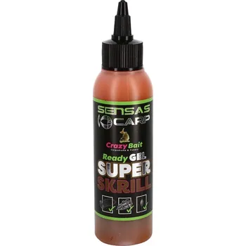 Návnadové aroma Sensas Gel Crazy Super Krill krill 115ml