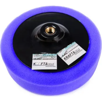 Příslušenství k nářadí Kraft&Dele KD3061, Leštící houba 150 mm fialová