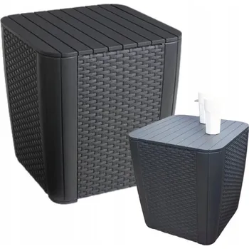 Konferenční stolek Stolek Keter plast čtvercový 39 x 39 x 42 cm