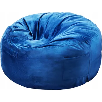 Taburet Taburet sáček Vevor modrý