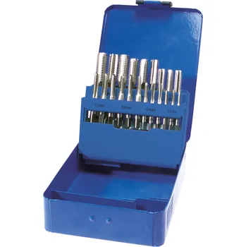 Závitořezný nástroj BGS 1924, Sada závitníků a oček | M3 - M12 | 21dílná