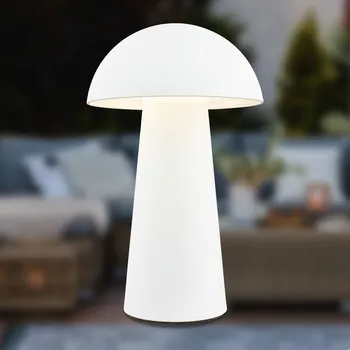 Venkovní osvětlení Briloner LED stolní lampa, Fungo Mini, bílá, dotyková, plastová LED 2 W celkem - Doprava zdarma
