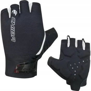 Cyklistické rukavice Cyklistické rukavice Chiba velikost L, černé