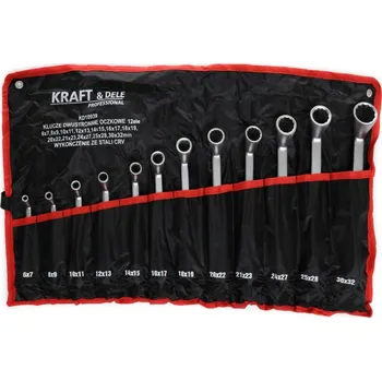 Klíč Kraft&Dele KD10939, Sada oboustranných očkových klíčů 12 ks